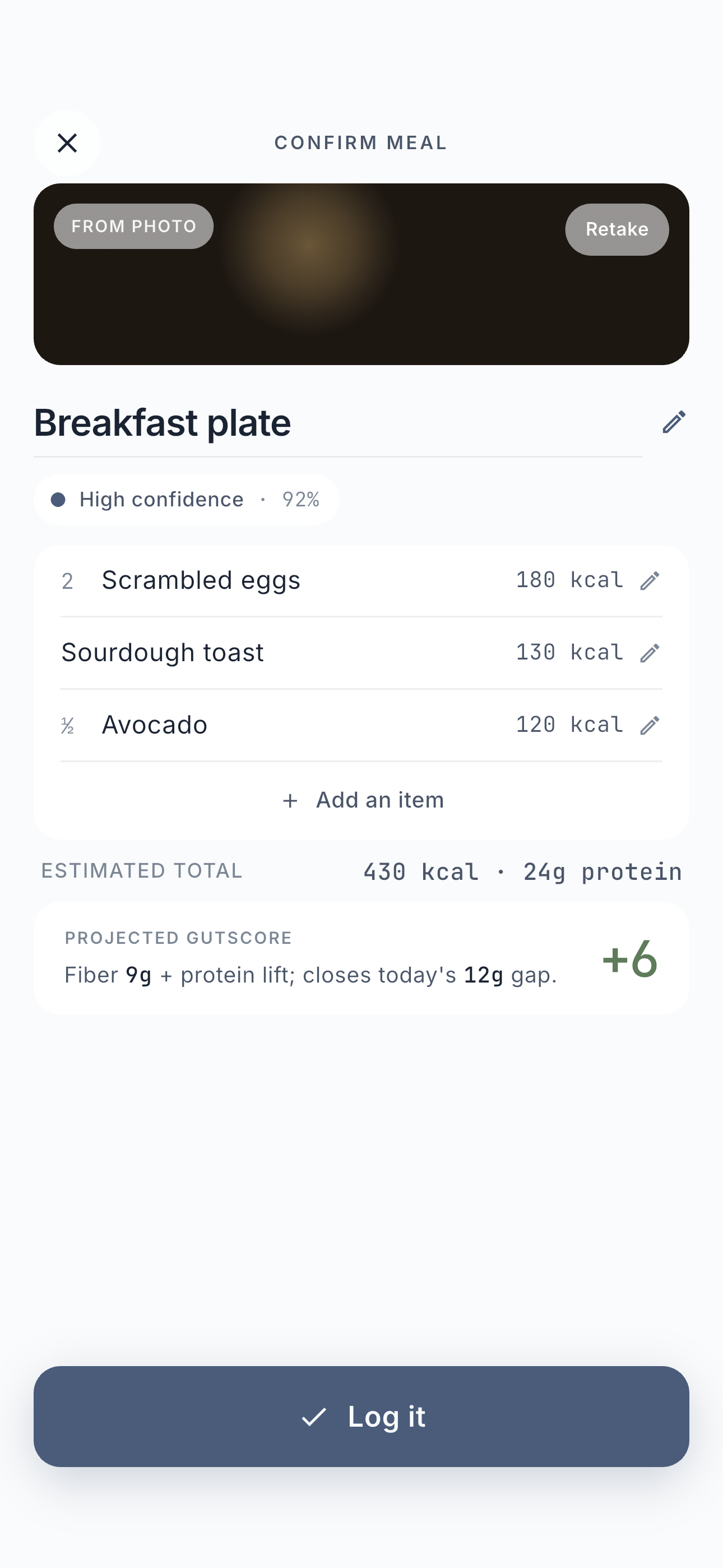 NutriPilot — see the math behind every score